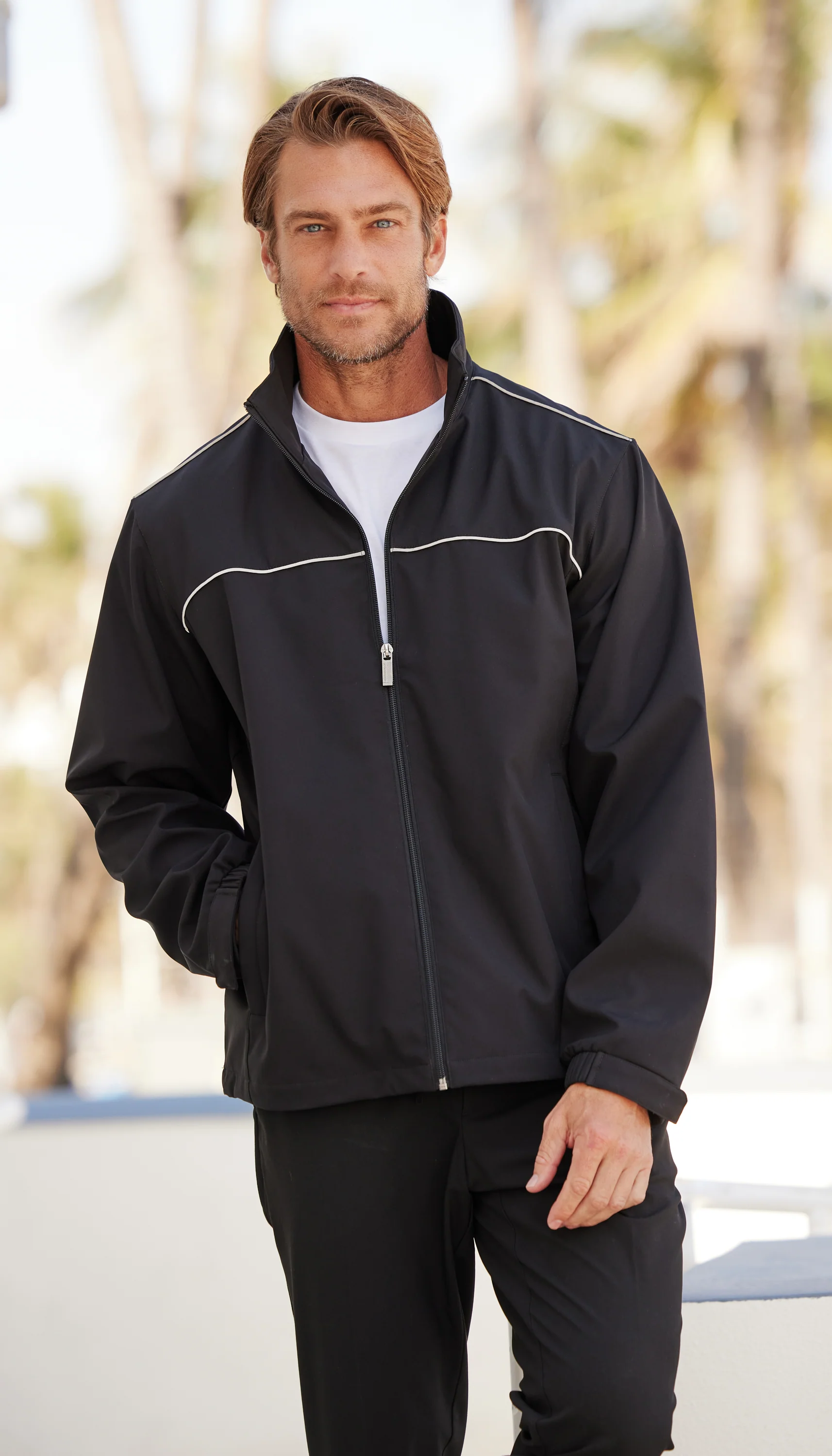 FLEX TECH JACKET WITH REFLECTIVE PIPING - Image 6