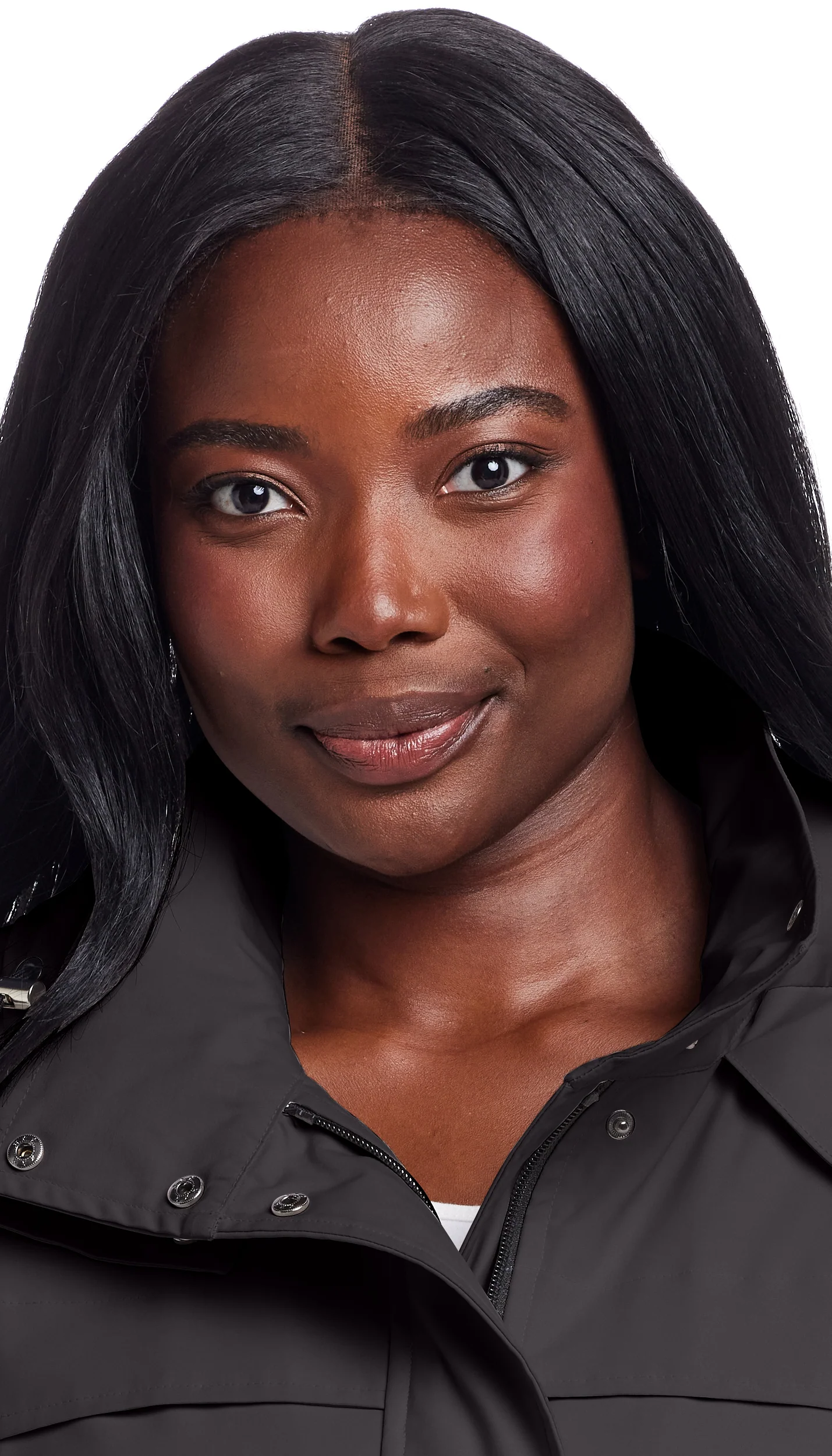 HOODED A-LINE RAIN JACKET - Image 16