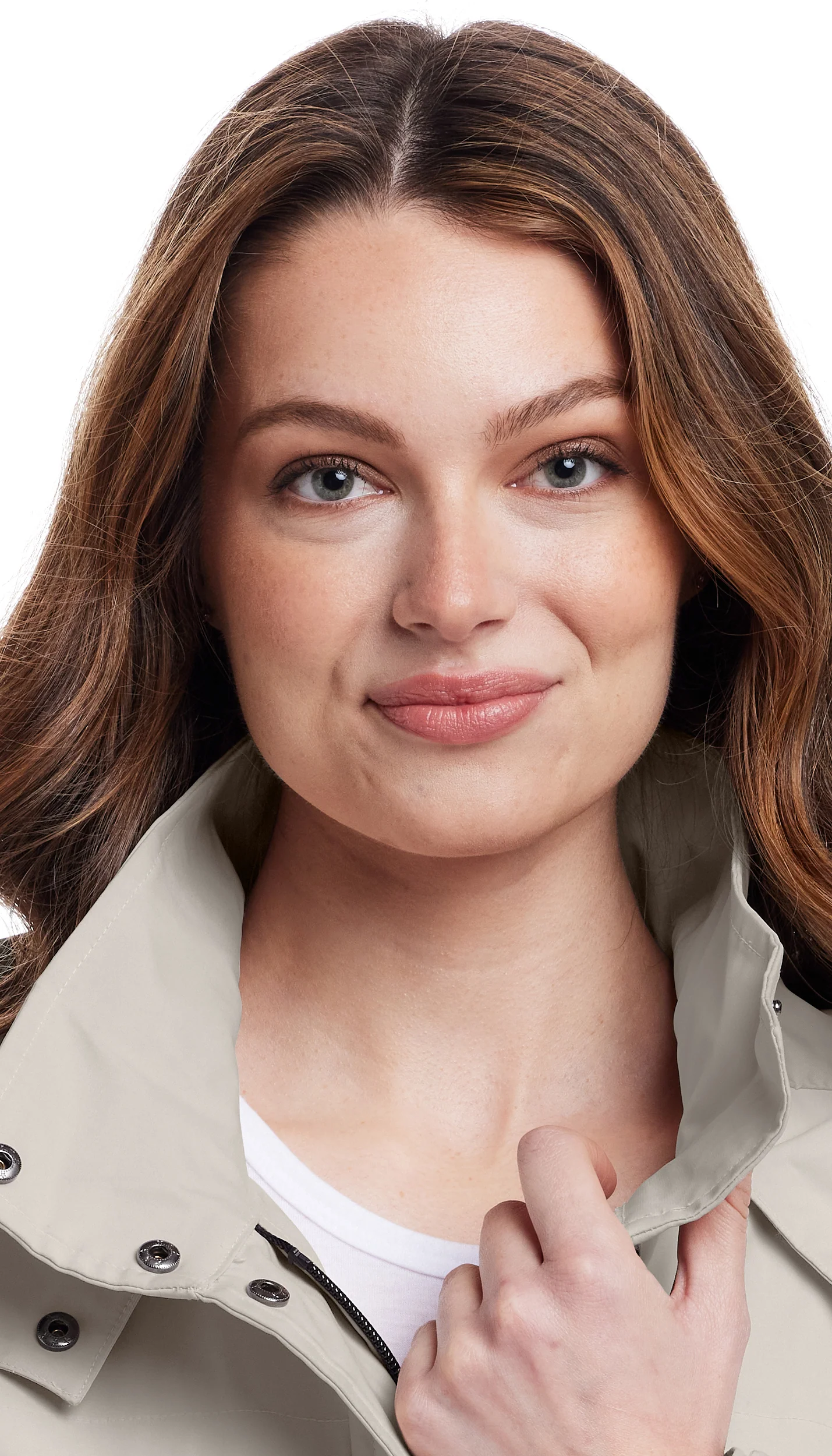 HOODED A-LINE RAIN JACKET - Image 30