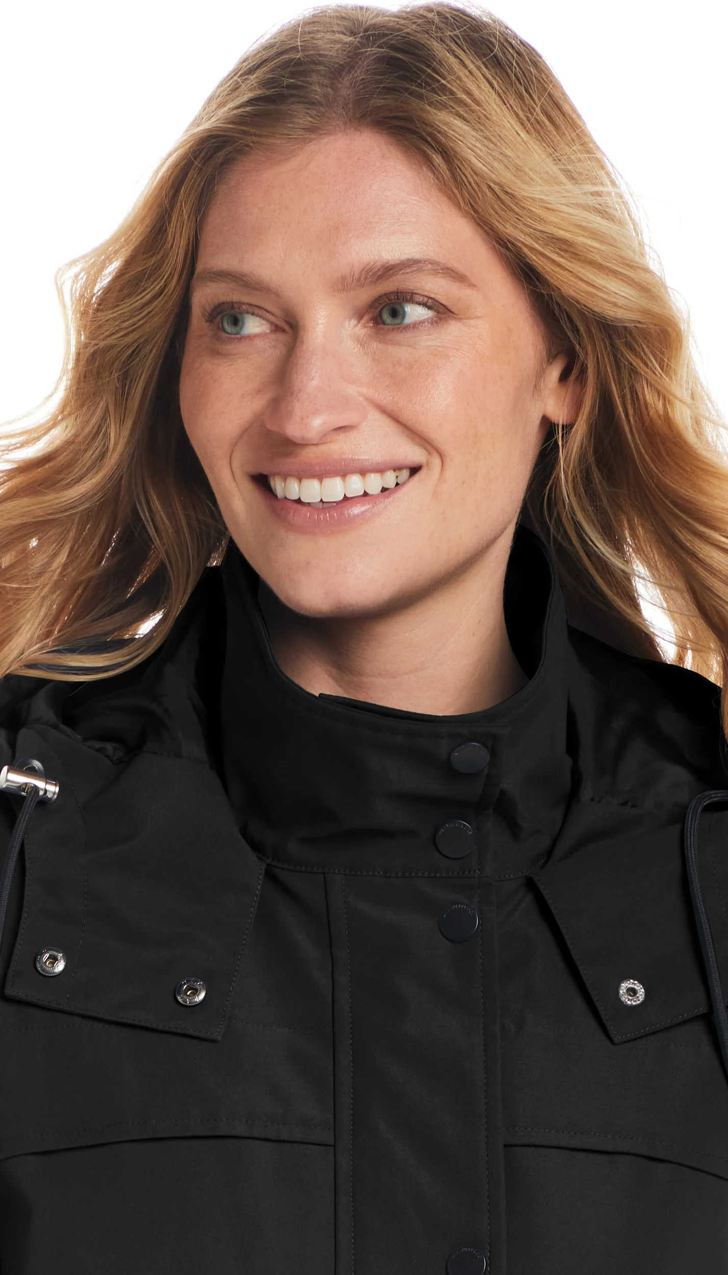 HOODED A-LINE RAIN JACKET - Image 36