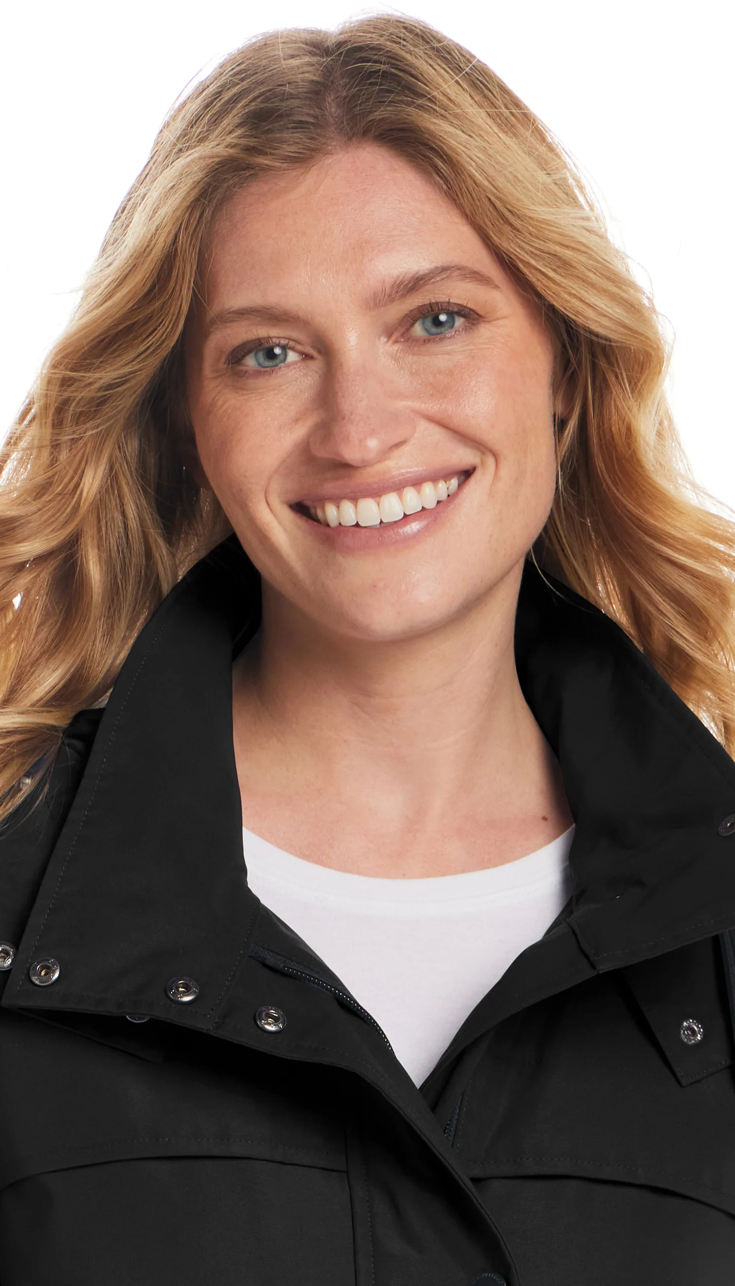 HOODED A-LINE RAIN JACKET - Image 37