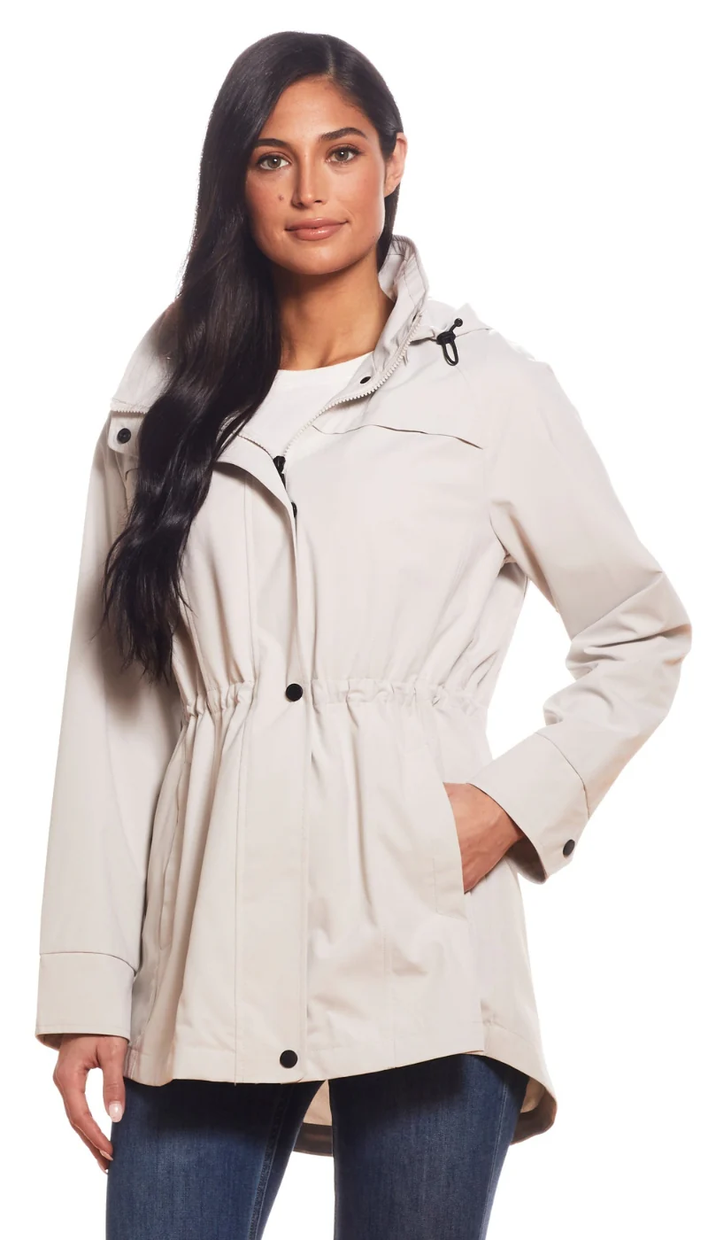 Packable Hooded Rain Coat - Image 4
