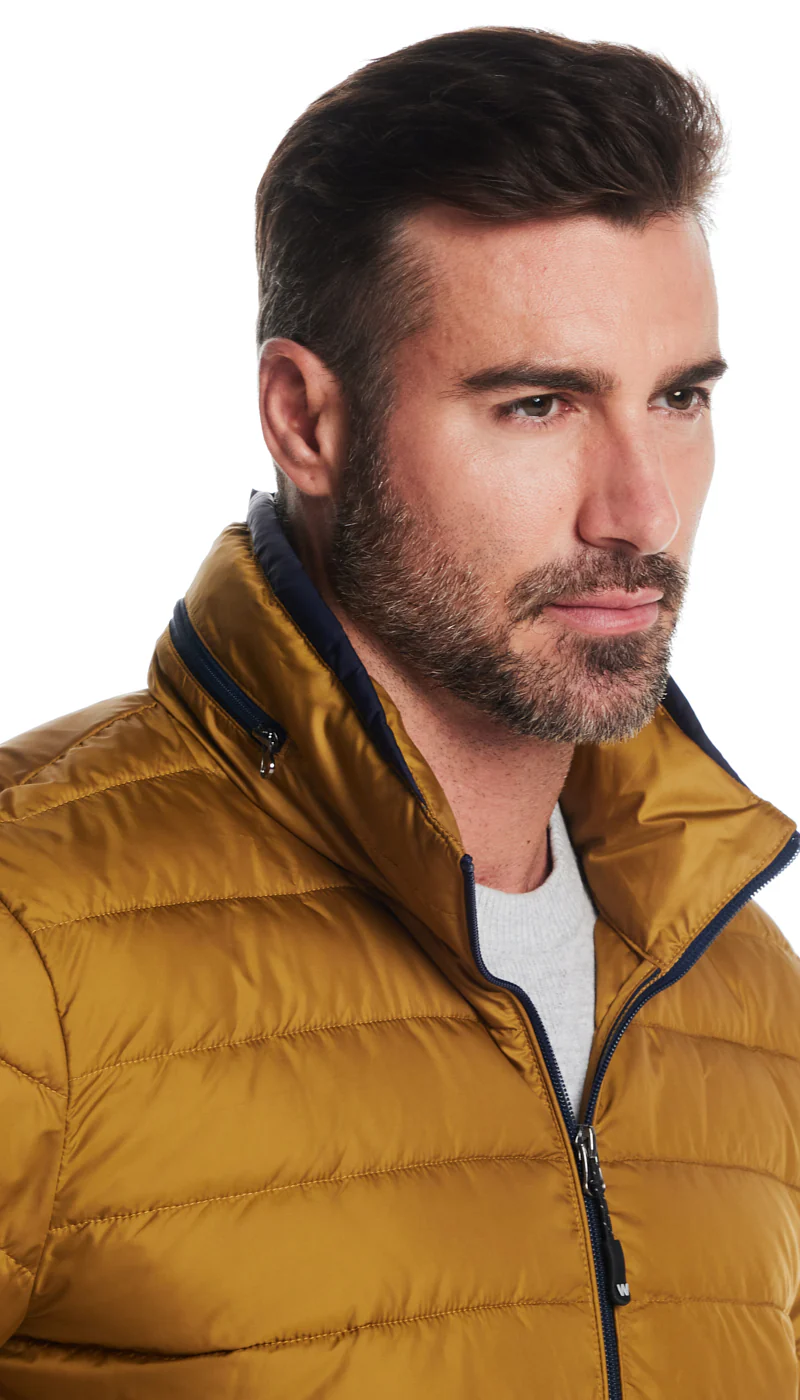 PILLOW PAC PUFFER JACKET - MUSTARD - Image 11