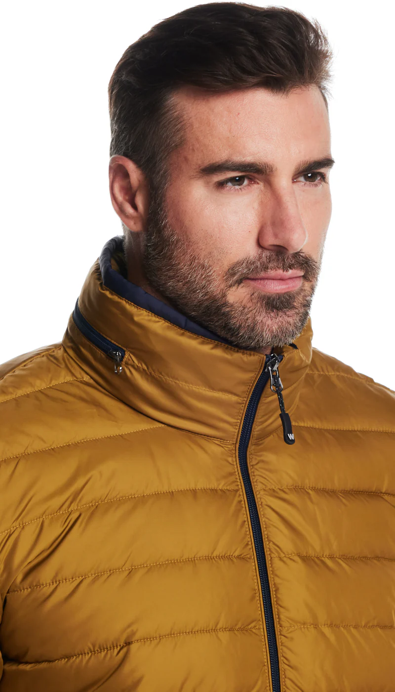 PILLOW PAC PUFFER JACKET - MUSTARD - Image 12