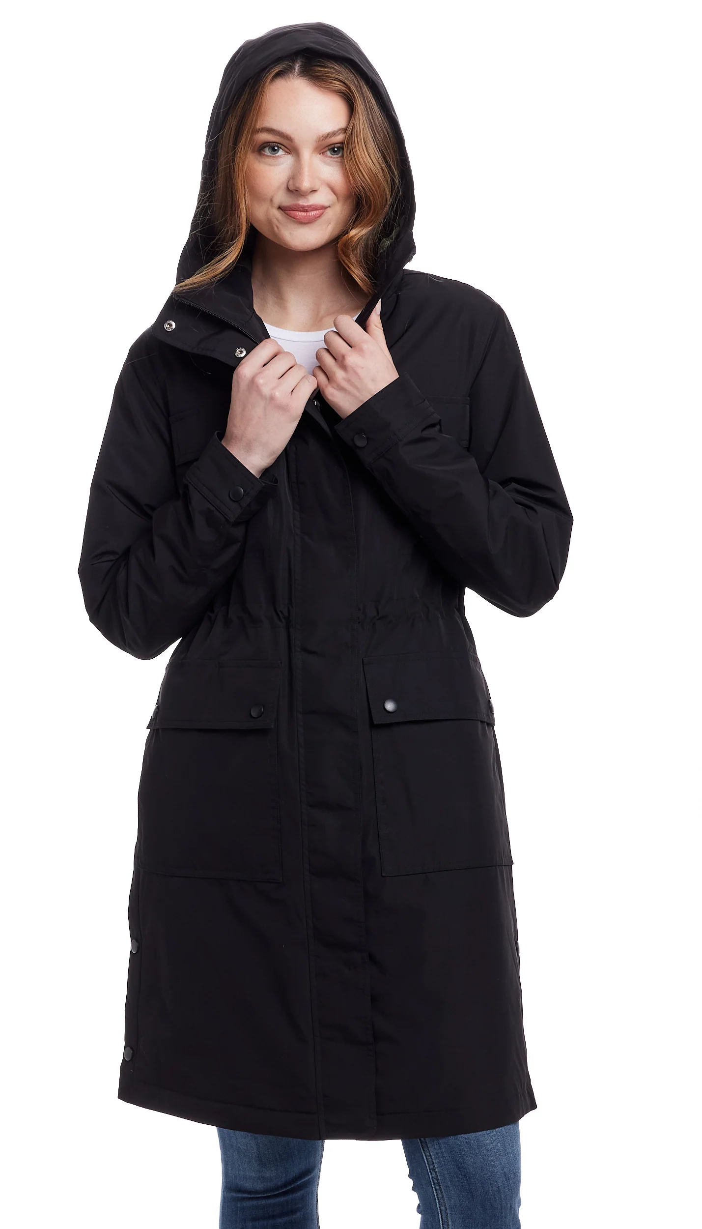 UTILITARIAN HOODED RAIN COAT - Image 11