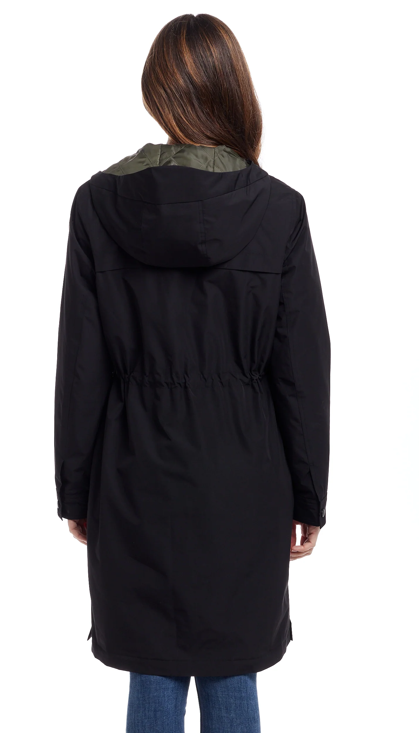 UTILITARIAN HOODED RAIN COAT - Image 3